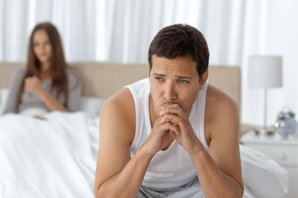 impotență la un bărbat cu prostatită