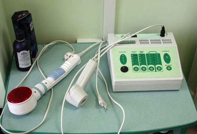 Dispozitiv de fizioterapie folosit pentru prostatita cronică